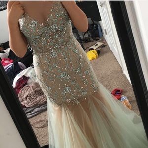 Beaded Sherri Prom Dress